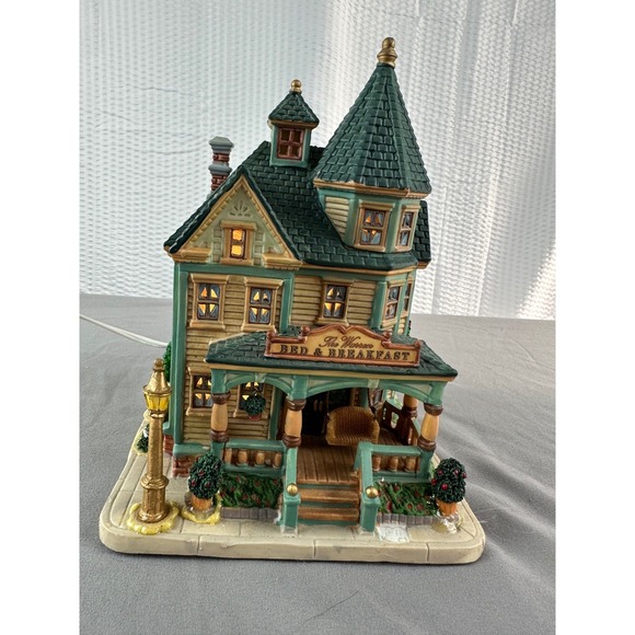 Lemax Carole Towne Collection 2008 Warren Bed And Breakfast - Picture 2 of 9